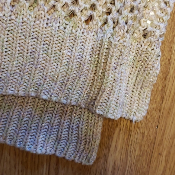 NWT Olive & Oak loose weave neutral tunic sweater - Picture 4 of 4